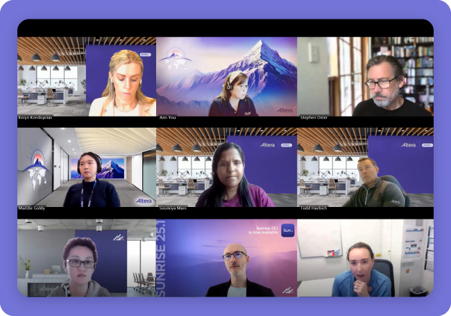 Altera International Women's Day discussion.