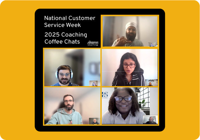 Jonas Employees Engage in Coaching Chats