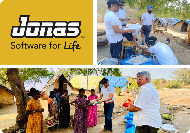Jonas gives back.