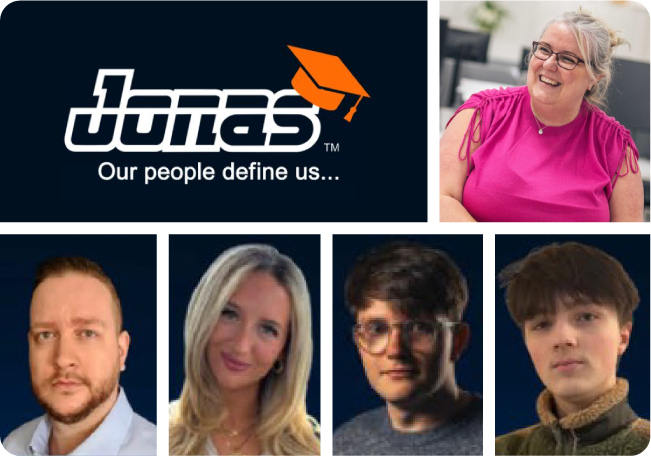 Jonas | Celebrating employee efforts.