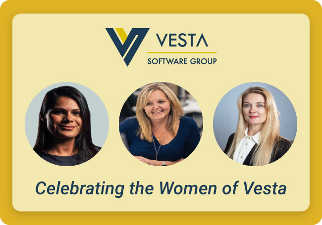 Jonas, Celebrates the women of Vesta Software.