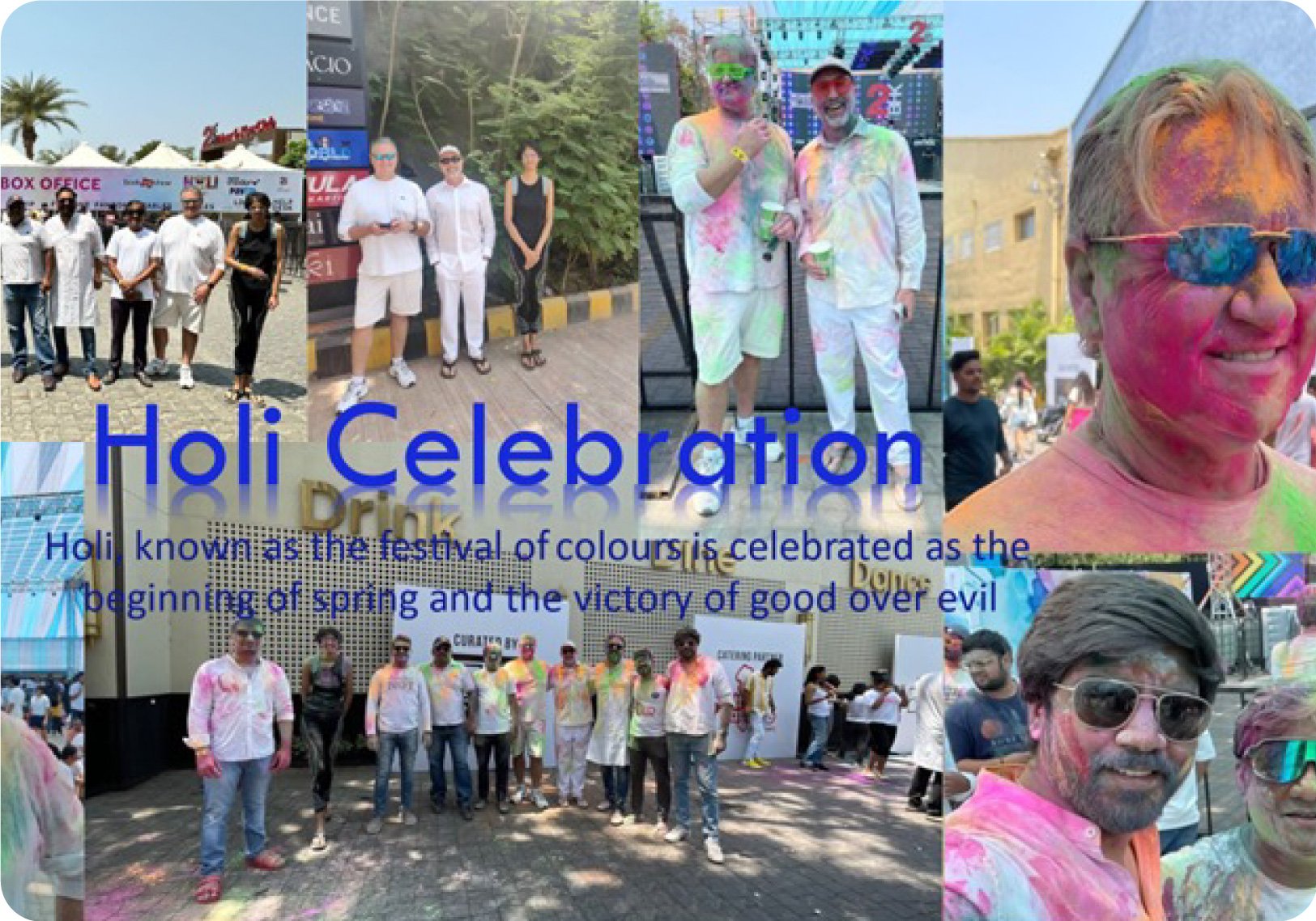 Altera employees participate in HOLI celebration