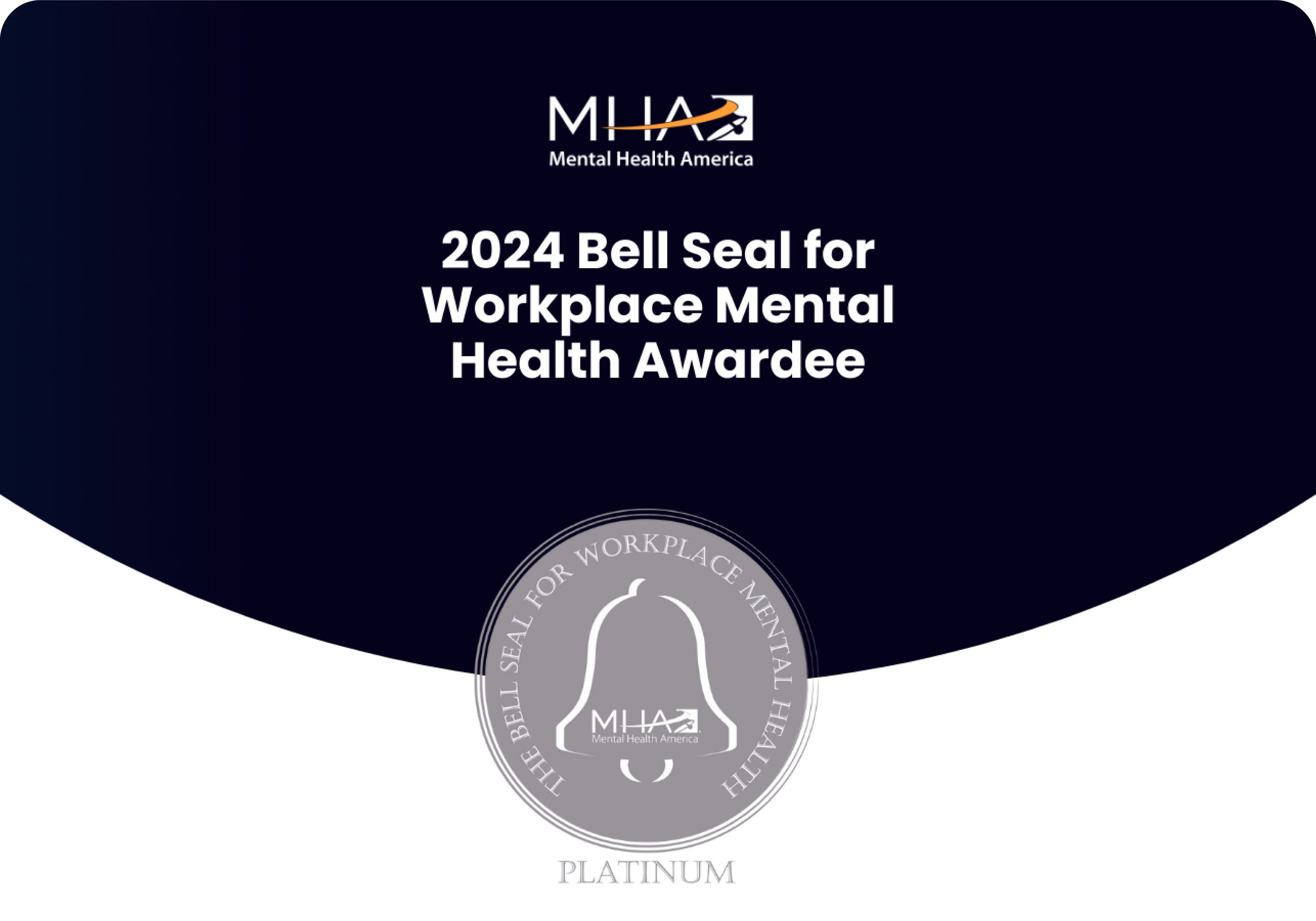 2024 Bell Seal for Workplace Mental Health Awarded to Harris