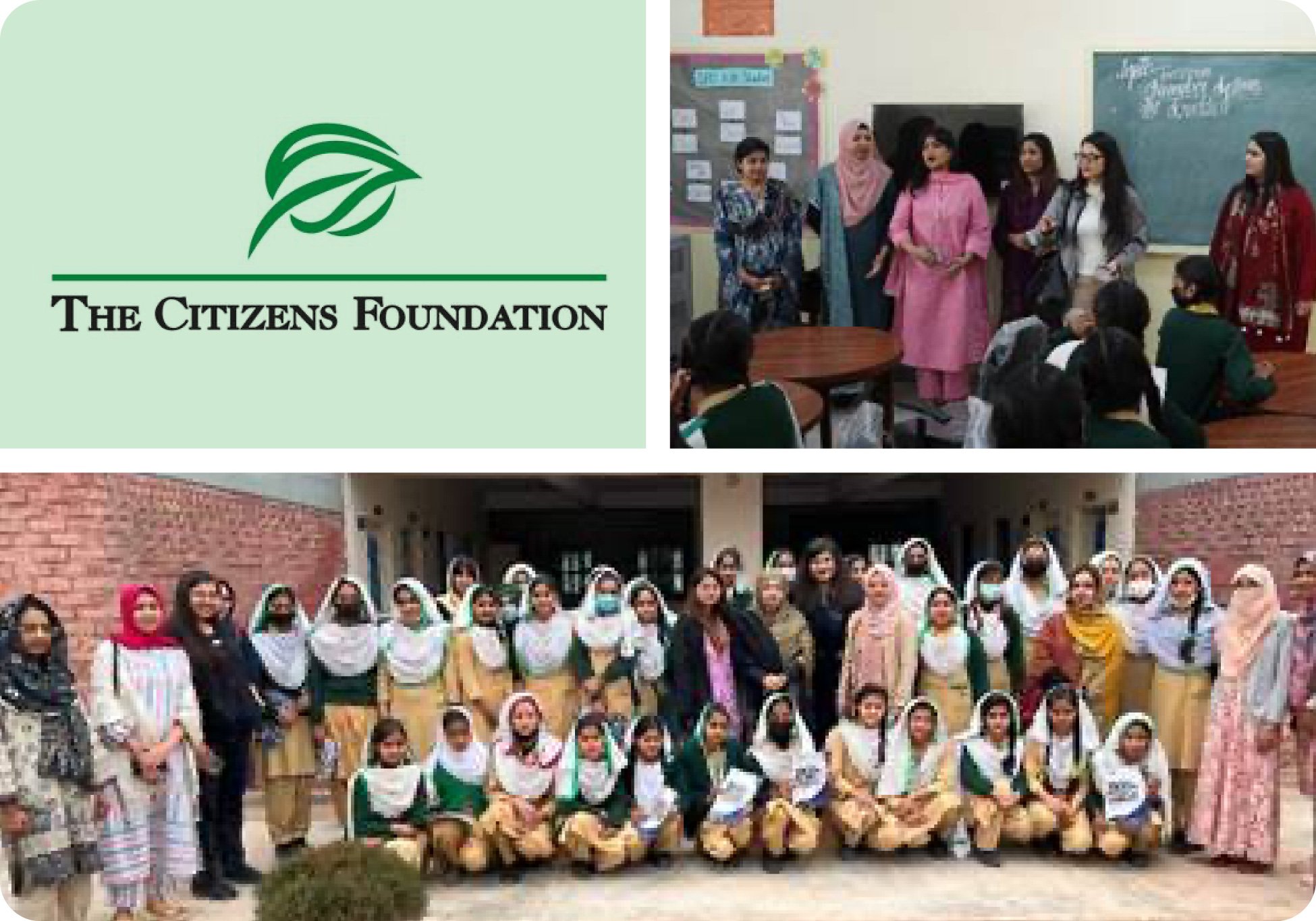 Female leaders from Perseus' Contour Group visited schools of The Citizen Foundation (TCF) in Pakistan.